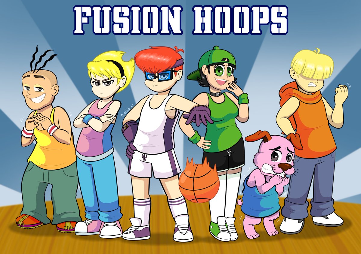 nuttiebunn's tweet image. looks like things are about to get chaotic out on the court 😓
#cartoonnetwork #fusionfall #crossover
