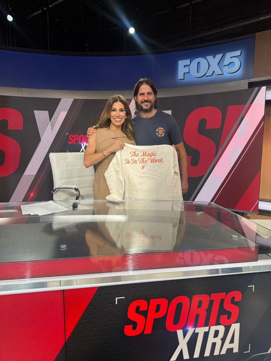 TinaCervasio's tweet photo. “The Magic is in the Work!” ~ @jalenbrunson1 … Learn the story behind #Faherty clothing collaboration with a #Knicks superstar & how their brand partnership happened even BEFORE Brunson signed with #NYK as Alex Faherty joins me on @fox5ny #SportsXtra …also talking #nbaplayoffs https://t.co/4vwo8tRgzB