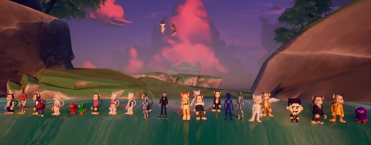 Chefreno6's tweet image. #MEOW Day #5 in @OthersideMeta with @FelineFiendz Croc Hopping and Skull Glyding . Many thanks @FelineSithLord @Smudgybox @saLstackz for hosting!!