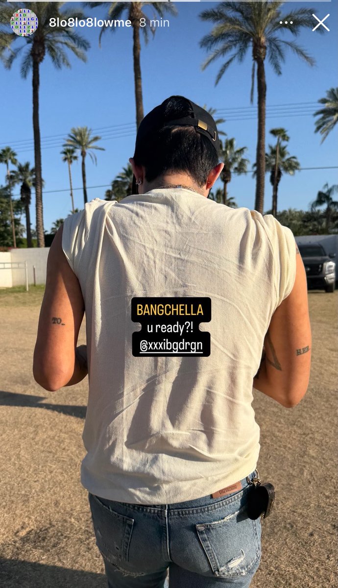 isrocketqueen's tweet image. I’M READY!!! #BANGCHELLA #GDRAGON