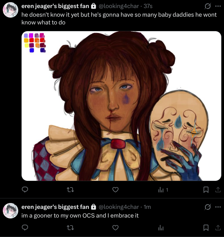 CirqueVisedo's tweet photo. this is how I talk about my OCS abt https://t.co/SuVWKPX52C