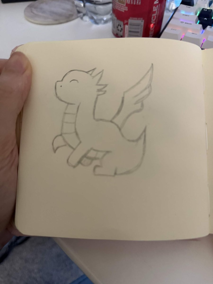 GhostCanad's tweet photo. @alexisfps @StreamerAwards Vouch for the queen she drew me this dragon https://t.co/4QUZe38jpQ