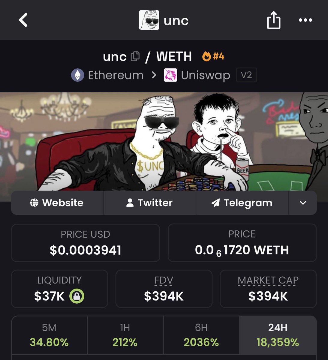 Ashmix__'s tweet photo. Sol $unc you good? https://t.co/oiEei0b2AM