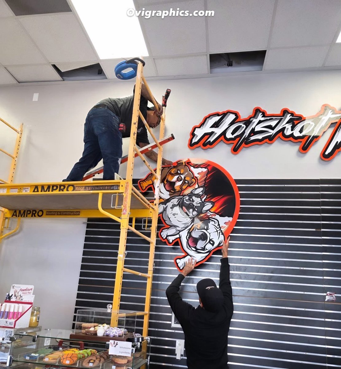 ovigraphics's tweet image. Logo designed for a pet store made into a sign 🦾 hmu and see what @ovigraphics can do for your business! 💯

“THE KEY 🔑 TO BUILDING YOUR BRAND”
&amp;amp; “SOLUTIONS FOR SUCCESS” 

⚡️ovigraphics.com⚡️

#graphicdesigner #webdesigner #branding #marketing #printshop