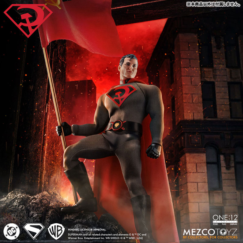 AmiAmi_English's tweet image. 🦸‍♂️Pre-orders open!🦸‍♂️
ONE:12 Collective / Superman: Red Son: Superman 1/12 Action Figure (Mezco)
Order from👉amiami.com/eng/detail/?gc…
#SupermanRedSon #Superman #DCcomics #ClarkKent