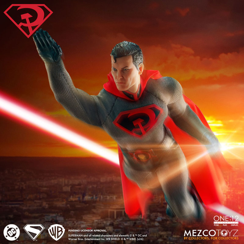 AmiAmi_English's tweet image. 🦸‍♂️Pre-orders open!🦸‍♂️
ONE:12 Collective / Superman: Red Son: Superman 1/12 Action Figure (Mezco)
Order from👉amiami.com/eng/detail/?gc…
#SupermanRedSon #Superman #DCcomics #ClarkKent