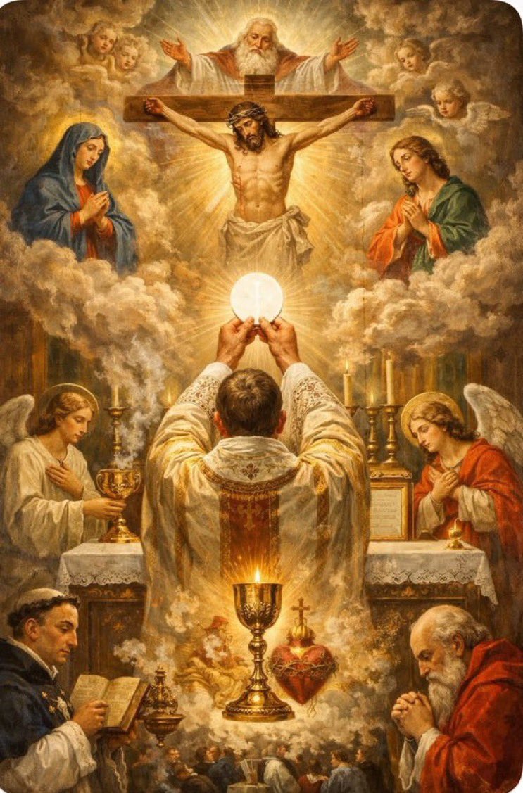 UcheMaryOkoli's tweet photo. The Eucharist is not a wafer. 
The Eucharist is Jesus in his full form. 
The Eucharist is the summit of our faith as Catholics. 
The Eucharist is not a symbol.

 It is Jesus. https://t.co/dW03i1pbEx