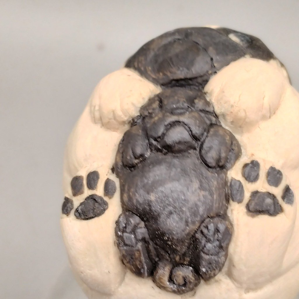 ©200gAs ｼﾘｰｽﾞ『パグ玉』
#oonoartifact 　#200gAs 　#パグ　#益子陶器市 #ひのもと工作室