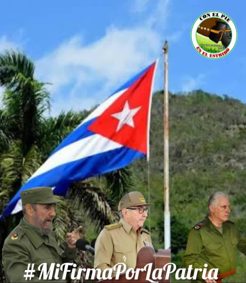 (...) desde la llegada al poder del actual Presidente de los Estados Unidos ...prevalece un tono agresivo y amenazador en las declaraciones de dicho gobierno... "Raúl Castro " 

Teniendo en cuenta 👆👆 te convocamos a dar :

#MiFirmaPorLaPatria 
#GirónEsHoy 
#ConElPieEnElEstribo