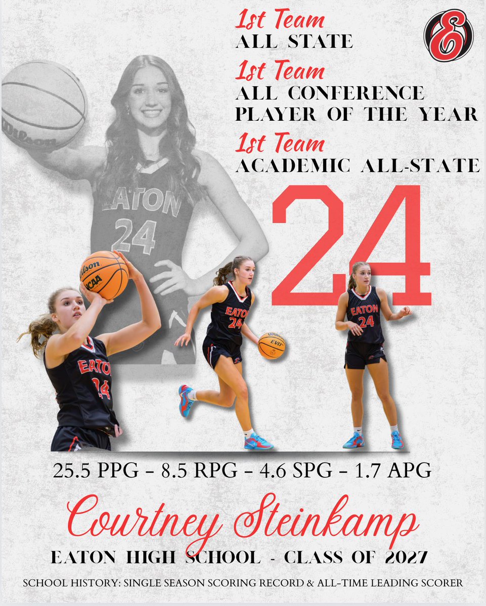 Courtney Steinkamp 2027 tweet media