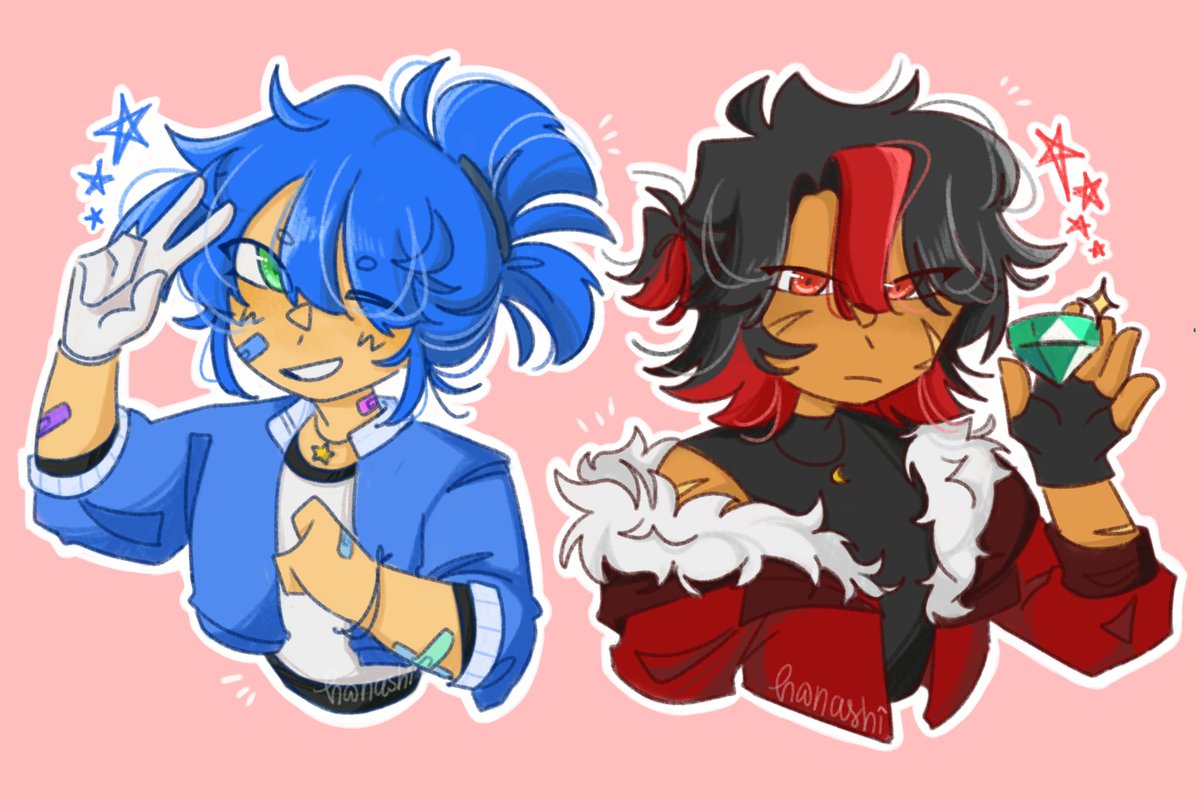 hxnashii_'s tweet photo. quick #sonadow .. comm'ed by an irloomf ❤️💙 https://t.co/VKLNactGf2