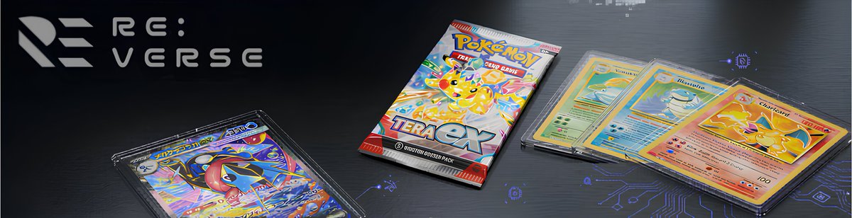 Ownership is evolving.
From digital assets → real value.

RE:VERSE ⚡️<a href="/reverse_tcg/">RE:VERSE</a>
Phygital TCG ecosystem.