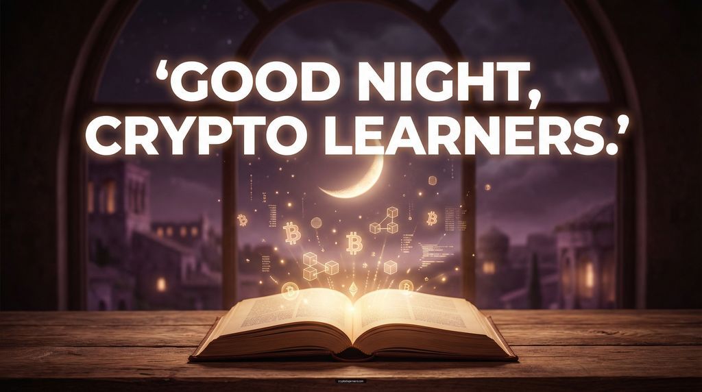 cryptodispenser's tweet image. Good night, crypto learners.🌙

Understanding is valuable.

Execution is essential.

Bridging both is key.

Keep moving forward.

#Bitcoin #CryptoEducation #Fintech #BTC #Learning #DigitalAssets
