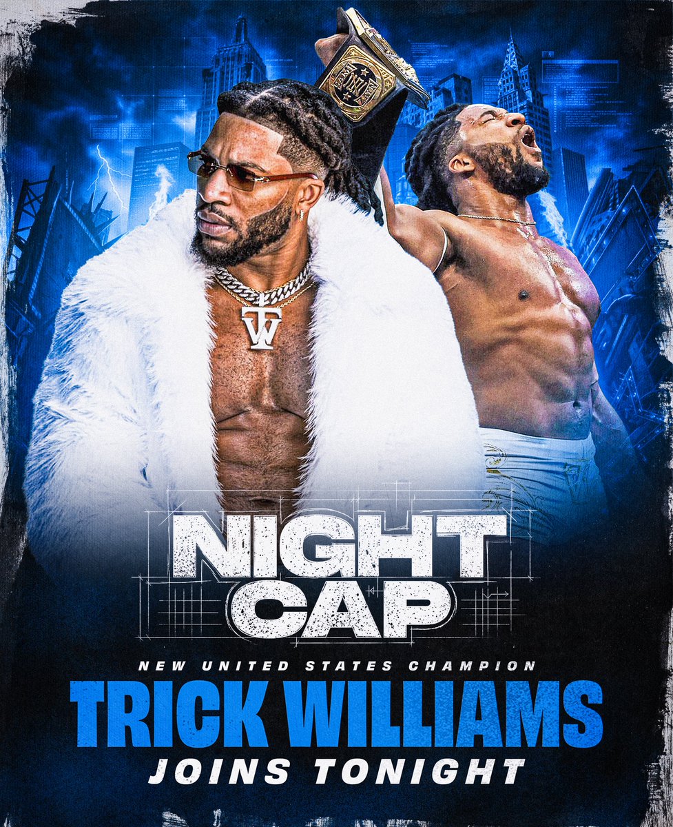Becoming the WWE United States Champion and making his Nightcap debut all in the same night? Oh, <a href="/_trickwilliams/">Trick Williams</a> ain’t doing nothing but winning 🙌🏾 come hear from the champ after the NBA Playoff games!

<a href="/ShannonSharpe/">shannon sharpe</a> <a href="/ochocinco/">Chad Johnson</a> <a href="/TheJoeJohnson7/">isojoe</a>