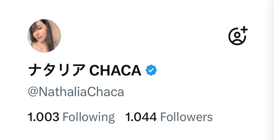 ナタリア CHACA tweet media