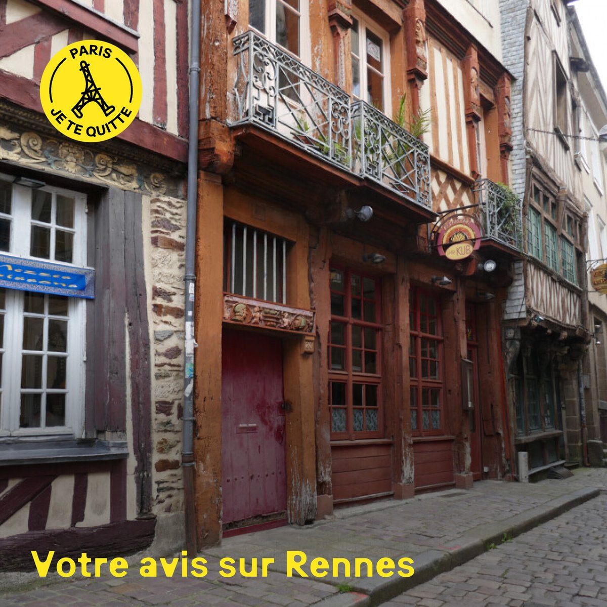 Vous hésitez à quitter Paris pour vous installer à Rennes ?
➡️ l.paris-jetequitte.com/iQz