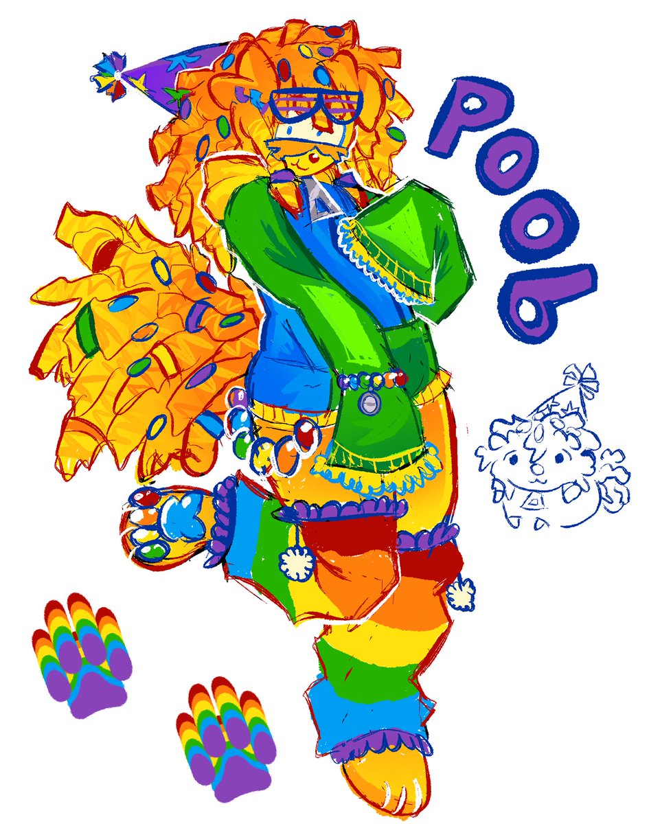 my poob redesign!!! i dont really have much motication to post my art here but ill still try to #regretavator #poob #regretevatorfanart #partynoob #roblox