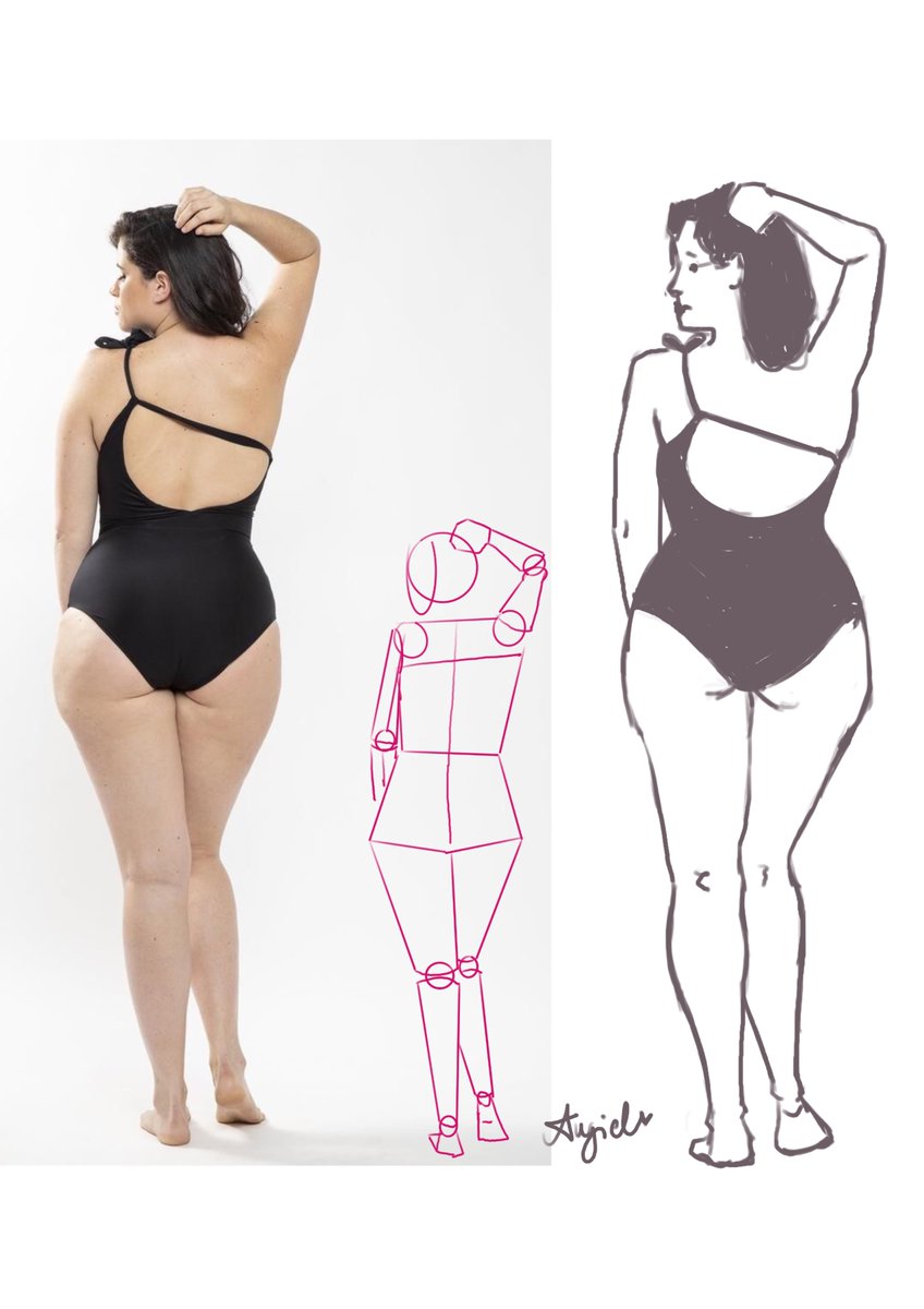 1004Angiel's tweet photo. Made some figure drawing practices 
#art #figuredrawing #digitalart #procreate https://t.co/3rmM3CTTXr