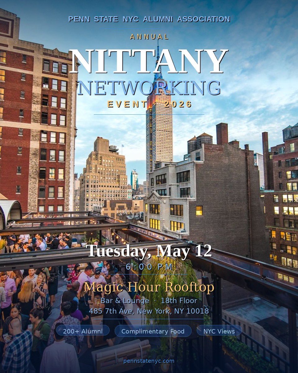 Penn State NYC tweet media