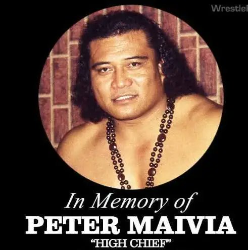 terademonsWolf's tweet image. And btw folks and fans here is your original tribal chief not Roman Reigns he lied to you all. Note the name high chief that's a tribal chief the original. I acknowledge the real #OTC not you Roman never you R.I.P #TheRealOTC High Chief Peter Miavia I know history not lies!!