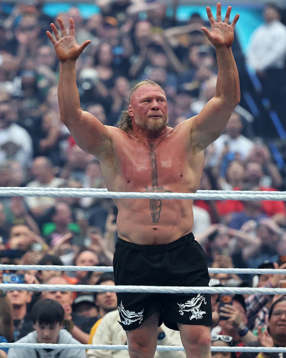 HYPEBEAST's tweet photo. Suplex City just closed its doors.

Brock Lesnar retires at WrestleMania 42 after putting Oba Femi over clean and leaving his boots in the ring. https://t.co/LkddHCXBOT