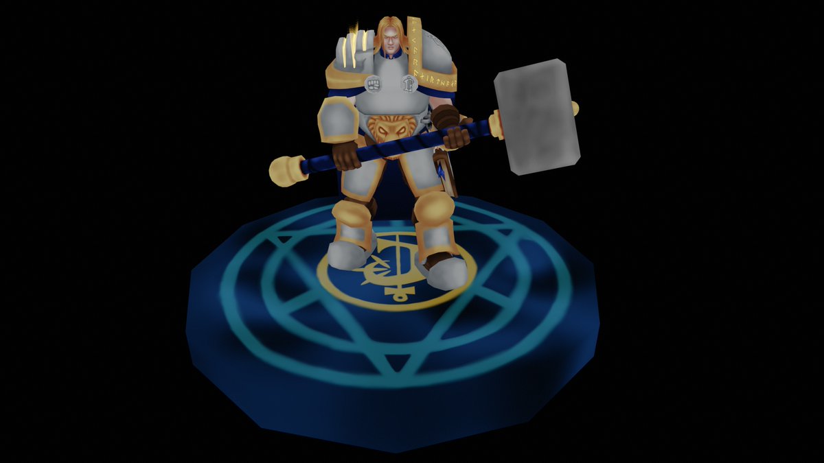 og96_game_art's tweet photo. Arthas (Work in Progress)
Still much to do on handpainting.

#warcraft #arthas #worldofwarcraft #3d #3dmodeling #stylized #handpainted #gameart #blender #3dcoat https://t.co/r88Uf1Rzez