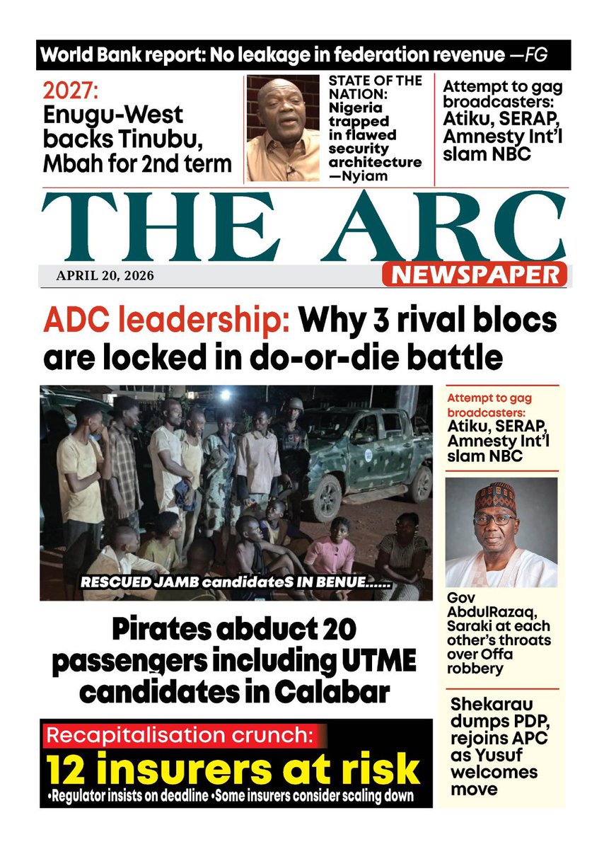 The ARC Newspapers tweet media