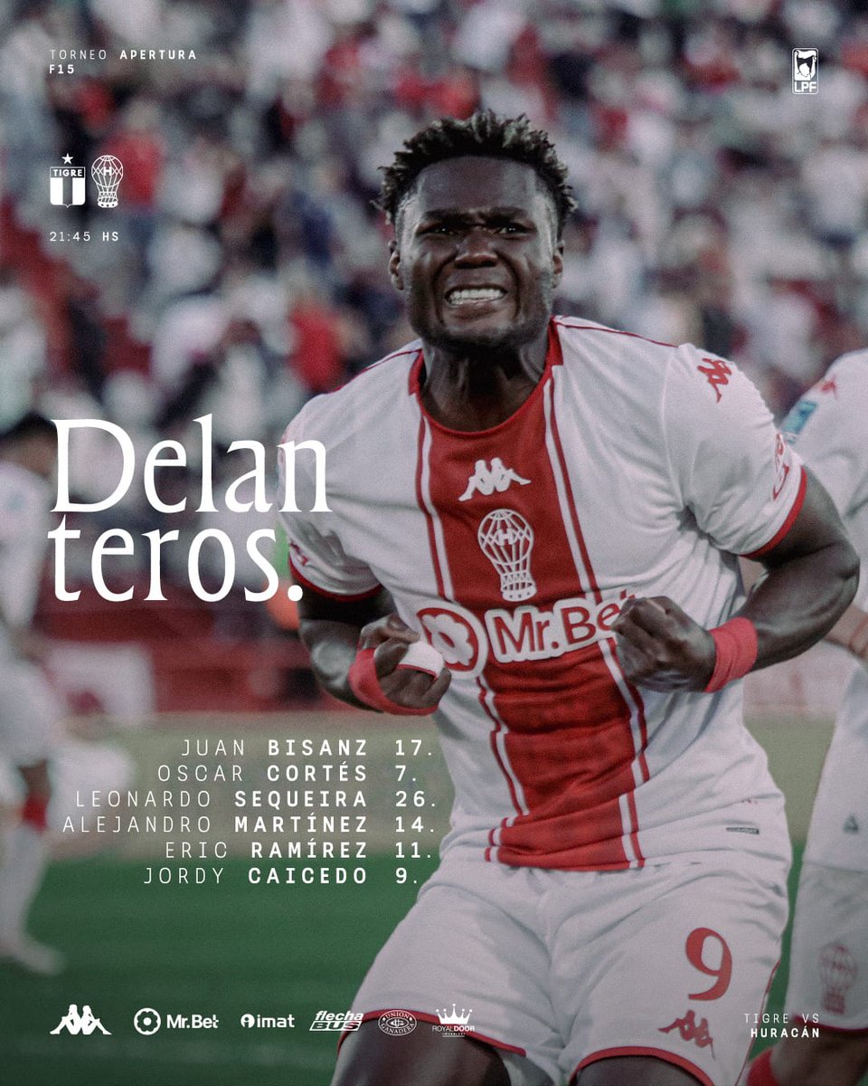 #Huracan convocados  Huracán vs Tigre 
seguínos puebloquemero 
#VamosGlobo #elglobo
#HuracánYNadamas
<a href="/CAHuracan/">CA Huracán</a> <a href="/ElOjo_Huracan/">El Ojo del Huracán</a>
