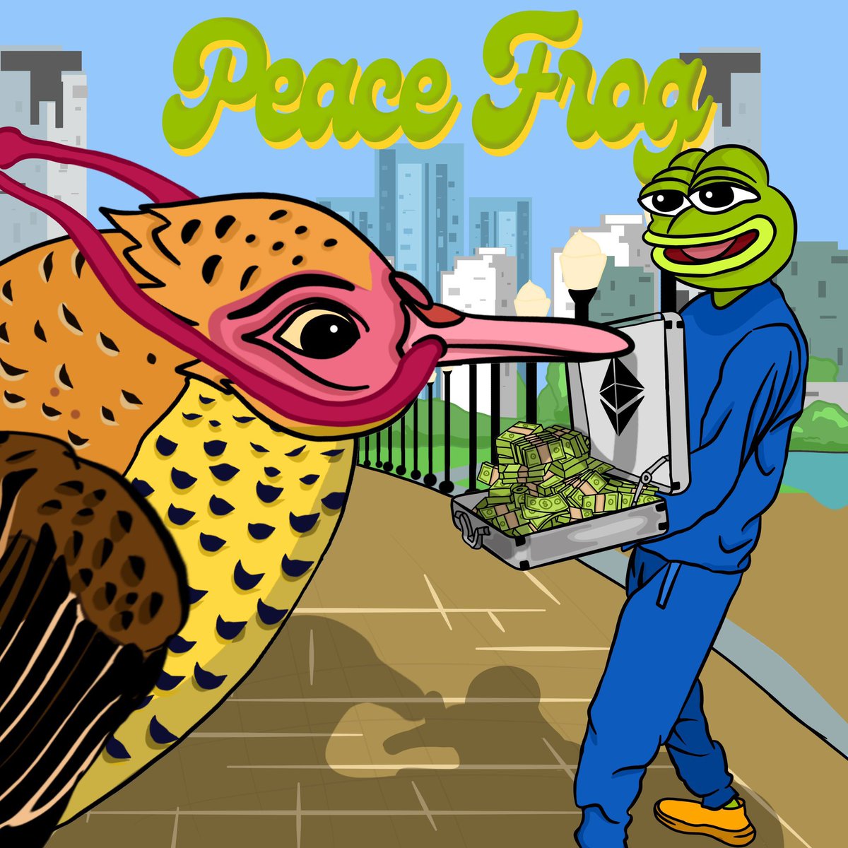 PeaceFrogETH_'s tweet photo. ETH season back PeaceFrog will giga send.

Let's make some noise🐸🐸🐸

0x407b574d34d1b967d1a6c927c58b6b76b7f9202f

Web: https://t.co/hOP3RUz86E

Tg: https://t.co/e2Vg6A60HV

#Peacefrog #pepe https://t.co/sCBDYIzbV6