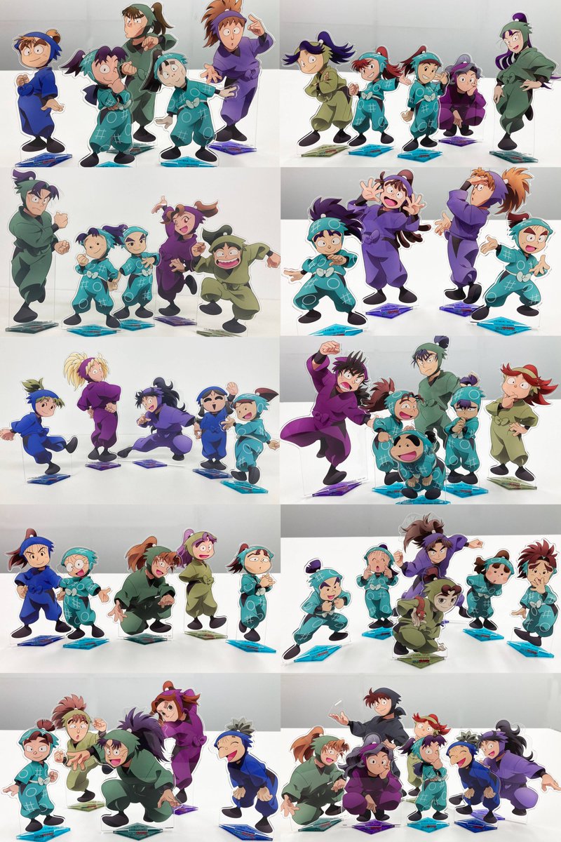 忍たま乱太郎』×「select×collect」 全86種類で、委員会ごとなどお好き
