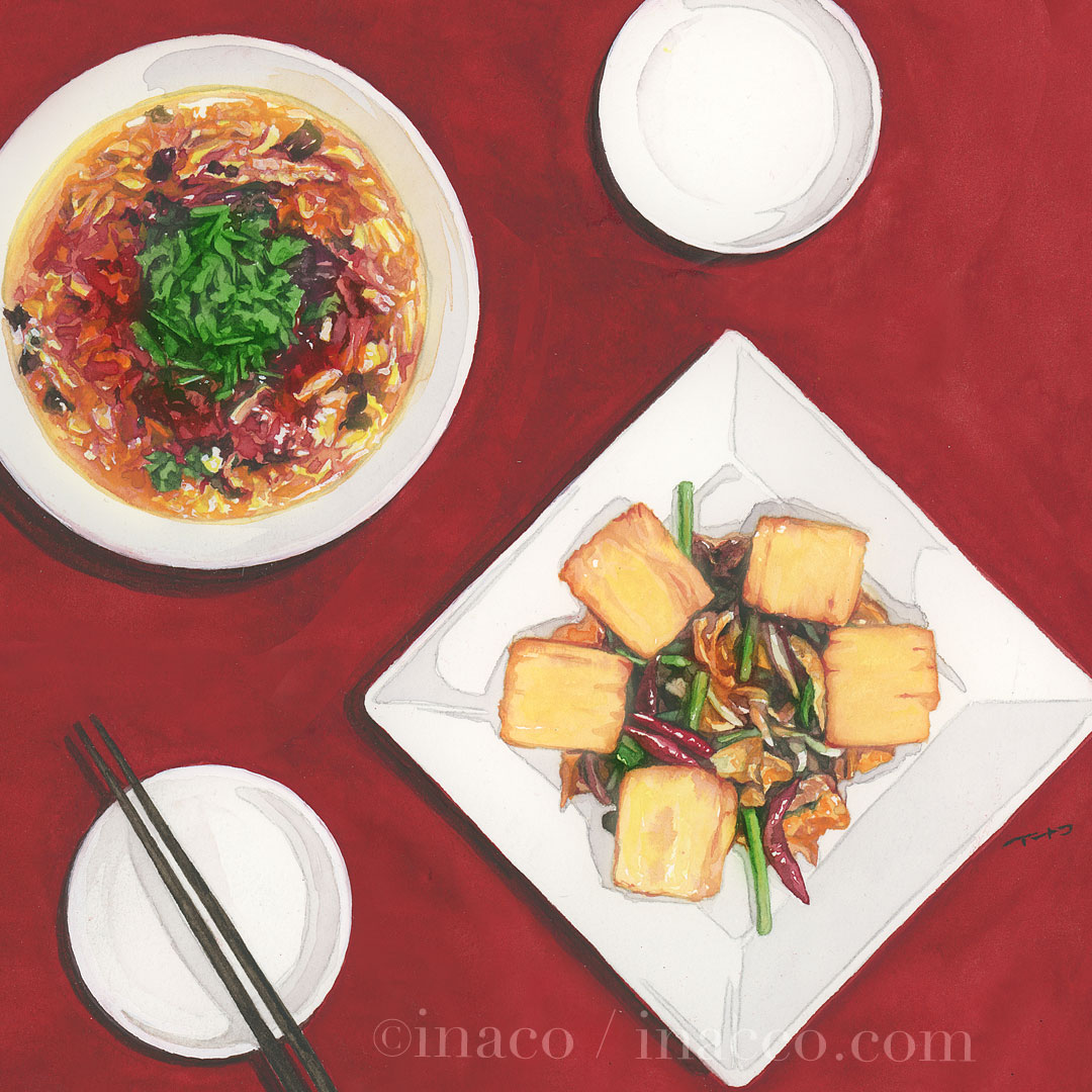 イナコ / 食べ物イラストレーター tweet media