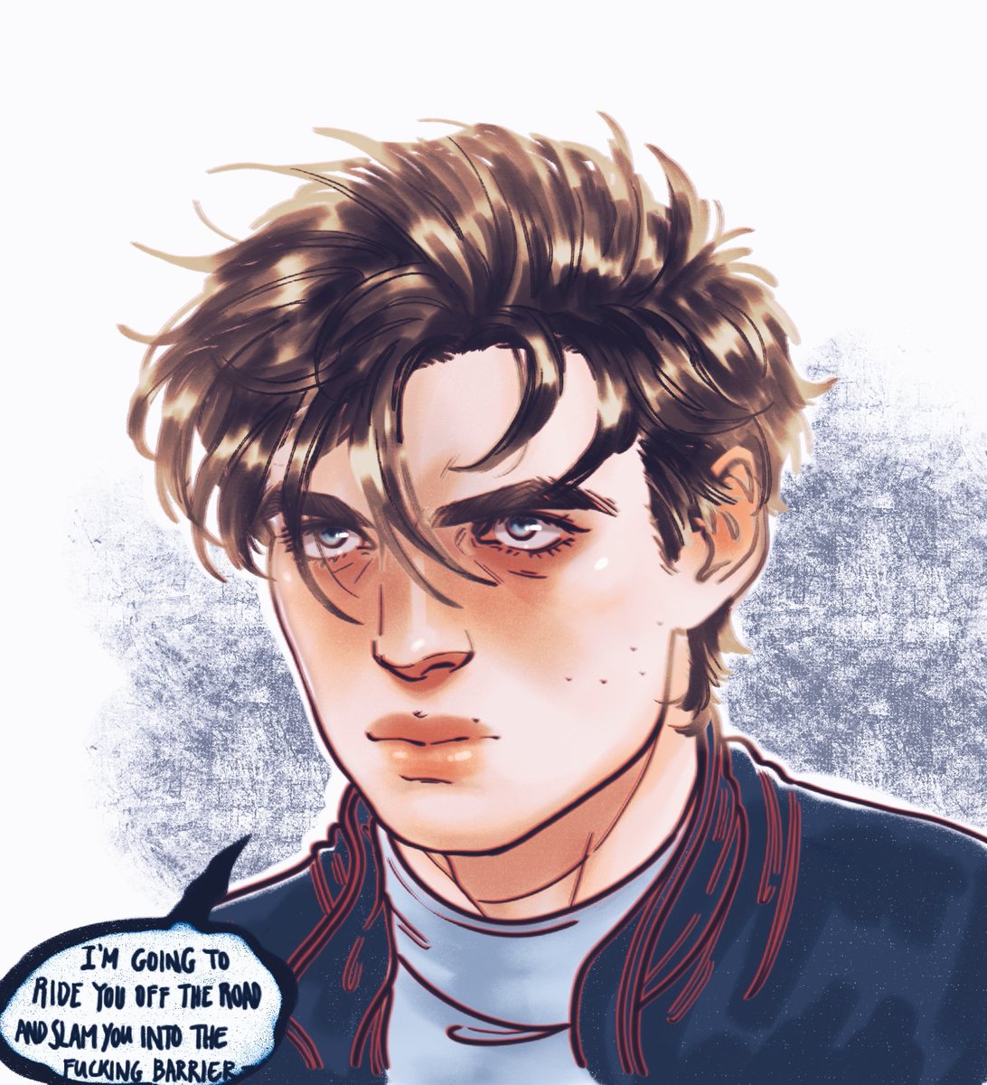 There are two settings on Max when he's hit with some inconvenience