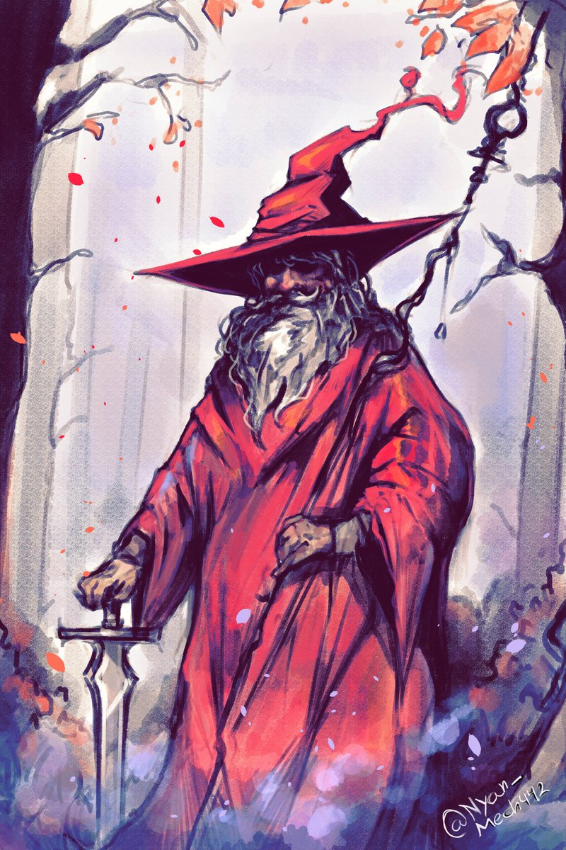 Nyan_Mech442's tweet photo. Wizardry #darkfantasy #art https://t.co/UzDdR4HgjN