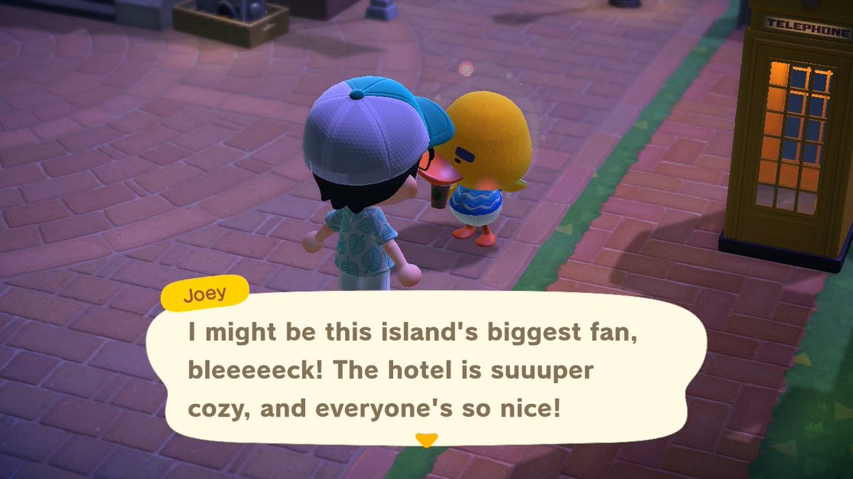 GearardBondoc's tweet image. Joey comes to Richland just to take a walk around after he reserved a hotel room at the hotel again. It's so good to see him again this evening.

#AnimalCrossing #ACNH #NintendoSwitch