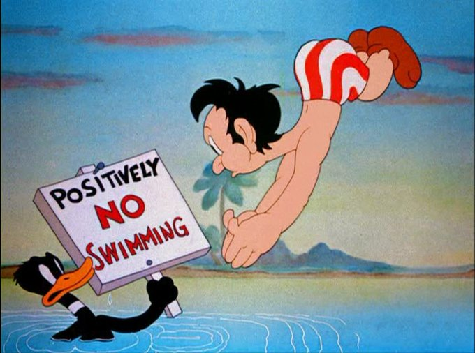 animationbdays's tweet image. Happy 87th Anniversary to Daffy Duck and the Dinosaur! (1939) #LooneyTunes #MerrieMelodies #WarnerBros