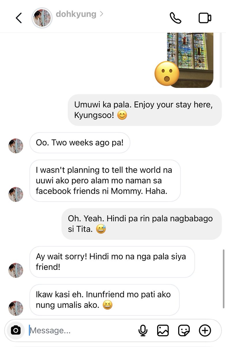 ahgababie's tweet photo. what if niki's facebook friends for a kaisoo au? 🤓👆🏻 https://t.co/WYppTxTZza