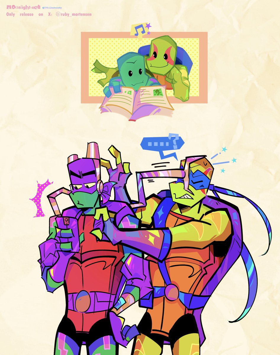 ruby_mortensen's tweet image. 💙💜I get deja vu in these days
#rottmnt #RiseOfTheTMNT