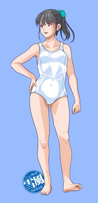 #なんの脈絡もなく水着イラストを再掲して最近フォローしてくれたフォロワーを怖がらせましょう |д・) ソォーッ……おいら、怪しいもんじゃないよ
