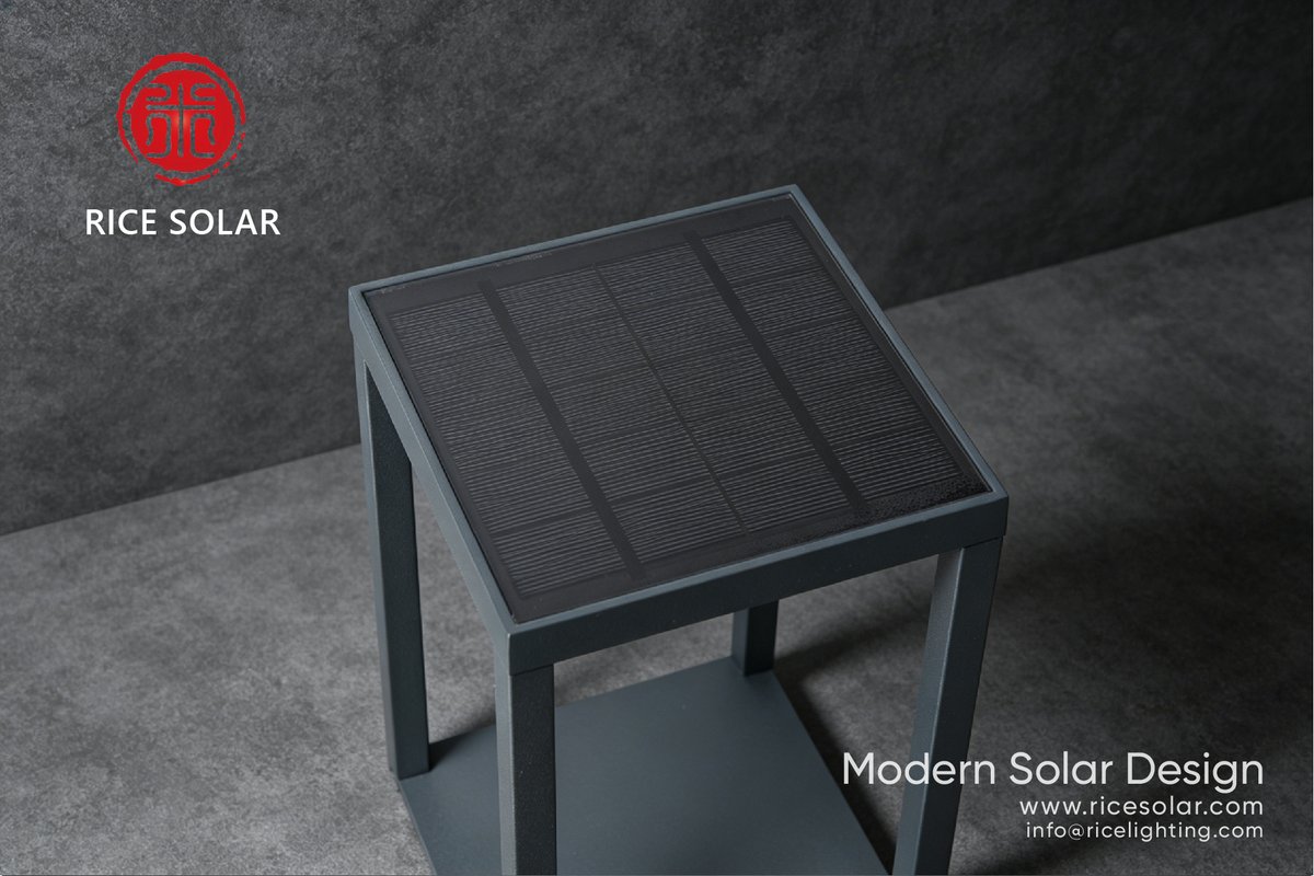 RiceSolarLight's tweet photo. Modern solar lawn lights are a hit! RICE SOLAR’s new minimalist series delivers sleek looks &amp; reliable solar performance. Perfect for contemporary landscapes.
#SolarLawnLights #RICESOLAR #ModernLandscape https://t.co/CbkdRNBjie