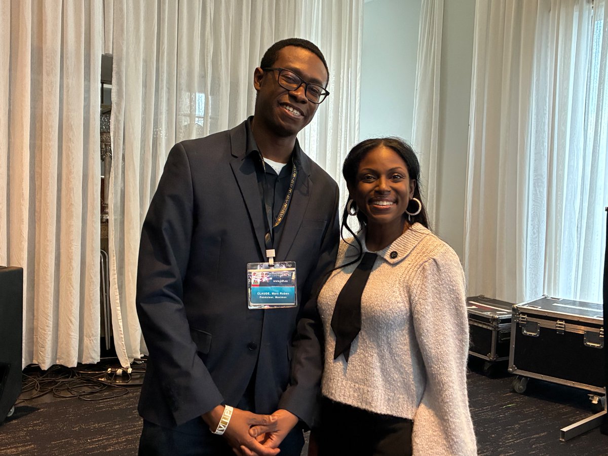 MarcRClaude's tweet photo. It was great to speak at the 8th edition of the JIDH in Montreal this weekend.

I enjoyed connecting with bright minds and leaders from the Diaspora and beyond. 

Thank you to the organizing team behind this event. 

🔗 https://t.co/iYbFWfxfef https://t.co/7sD7cYQ44Z