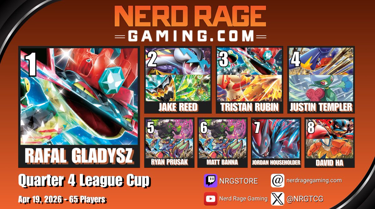 Nerd Rage Gaming Pokémon Team (@NRGTCG) / Posts / X