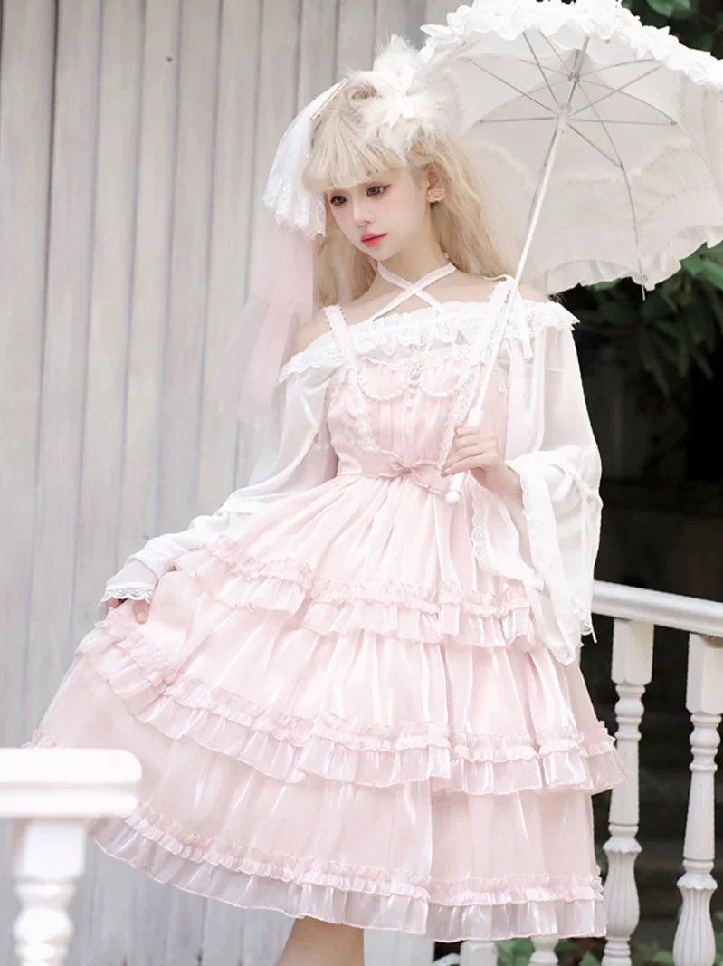 lolitakawaii_GO's tweet image. Soft pink clouds and vintage dreams ☁️🎀
Which shade matches your mood today? 💗🖤

Shop now: lolitakawaii.com/products/star-…

#LolitaFashion #OOTD #Fairycore #AestheticFashion
