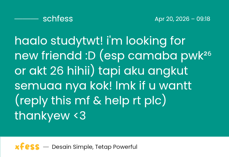 Schoolfess tweet media