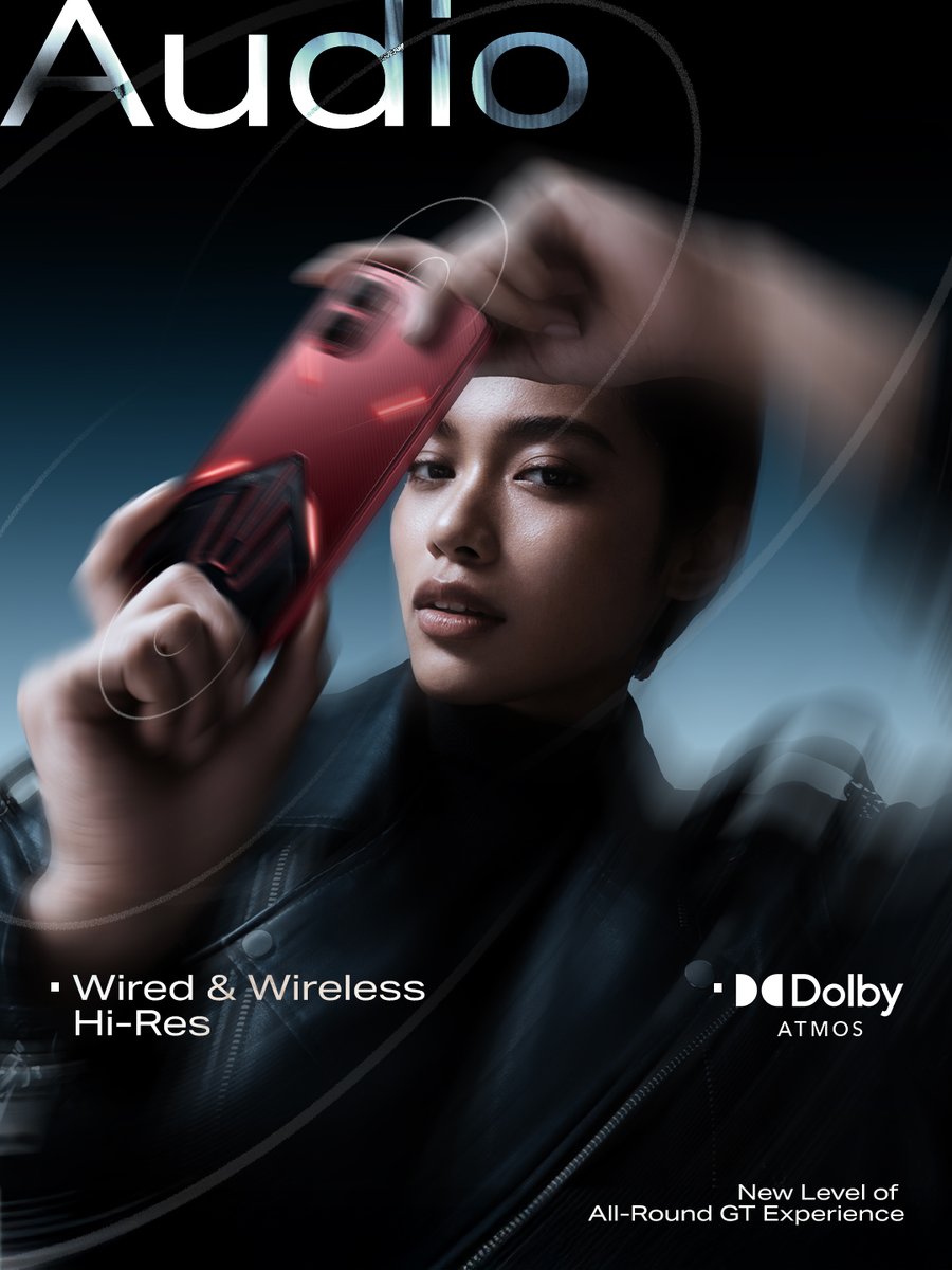 Infinix_Mobile's tweet image. New level of all-round #GT50Pro experience.

Infinix’s first-ever collaboration with Dolby Atmos @Dolby 

Immersive Sound, Everywhere.

#GT50Series | #ComingSoon | April 24

#LiquidFlowHyperPerformance #GamingPhone