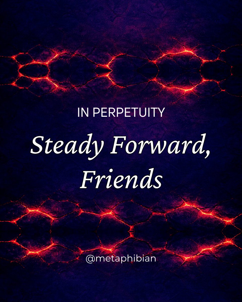 MetaPhibian's tweet image. #Support isn’t one-sided if it’s real.

Steady Forward, Friends.
I.P No. 133 - 04.19.2026