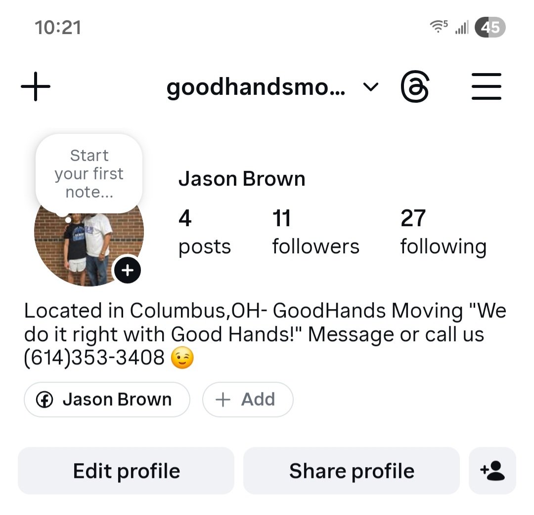 Good Hands Moving tweet media