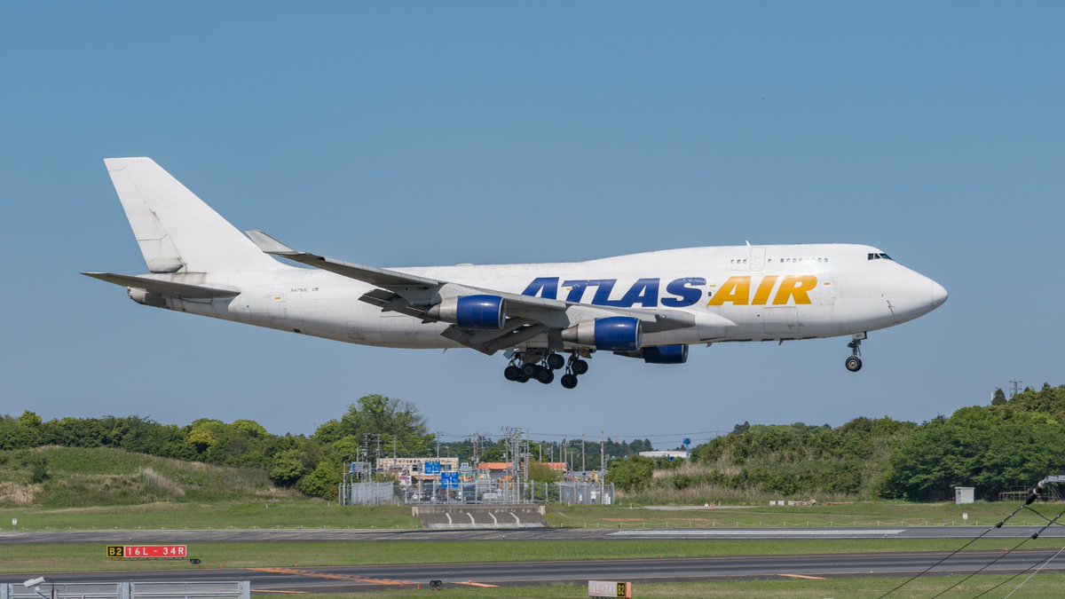 kura7sweet's tweet image. Boeing 747-400 Freighter
#NRT #RJAA #B744 #freighter