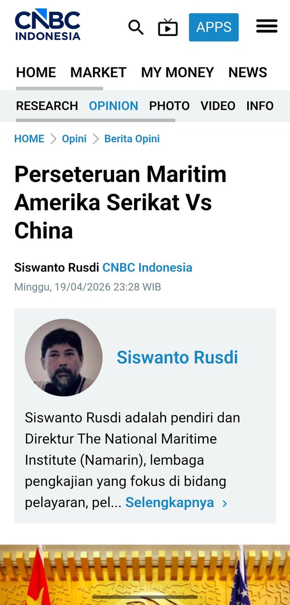 PIKMI_INDONESIA's tweet image. Artikel teranyar dari Senior Adviser @Srusdi di #CNBC id.

cnbcindonesia.com/opini/20260419…