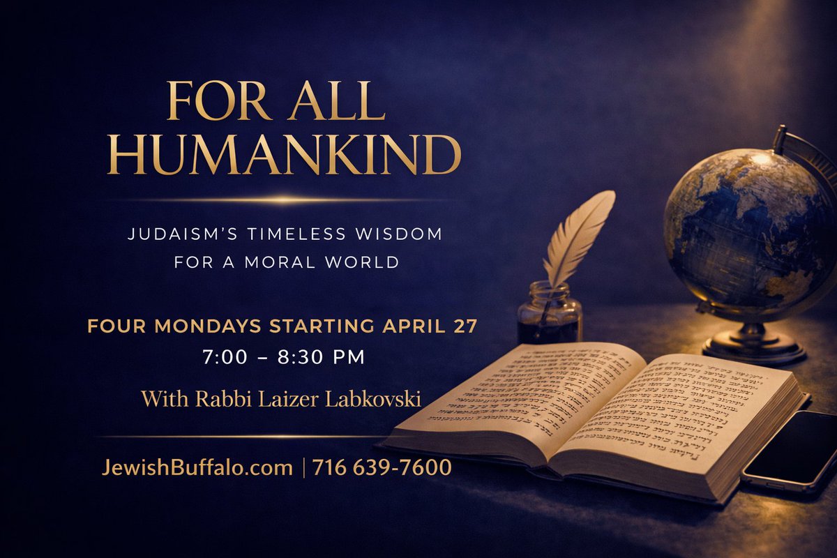 JewishBuffalo's tweet photo. Mega Challah Bake - Thursday, April 23rd, 7:00pm - *|https://t.co/1OhRWkrUUa|* https://t.co/jUk5WEowb8