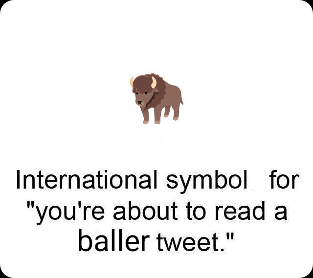 🦬 𝕸𝖆𝖙𝖙𝖍𝖊𝖜 𝖙𝖍𝖊 𝕷𝖊𝖘𝖘𝖊𝖗 🦬 tweet media